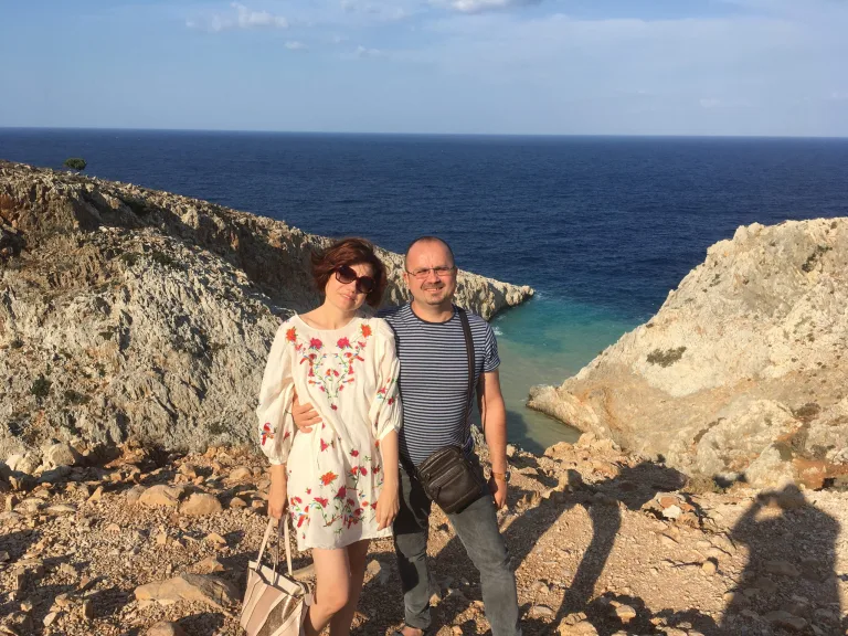 Plaja Seitan Limania din zona Chania, insula Creta