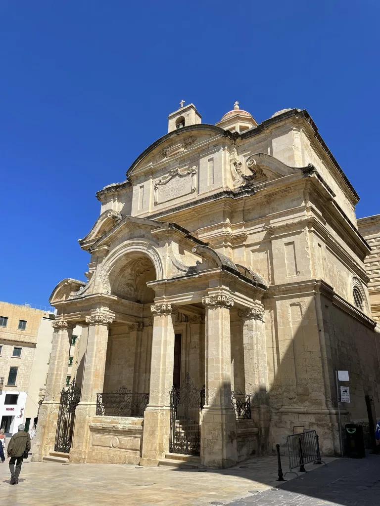 Biserica Sf, Ecaterina, La Valetta