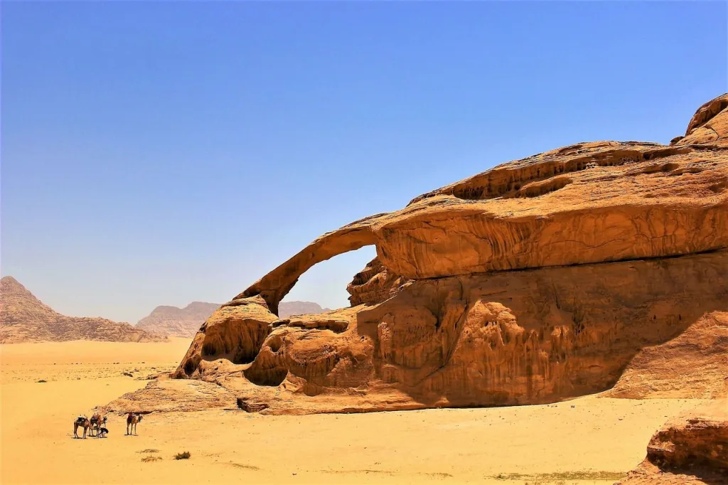 Desertul Wadi Rum, Iordania
