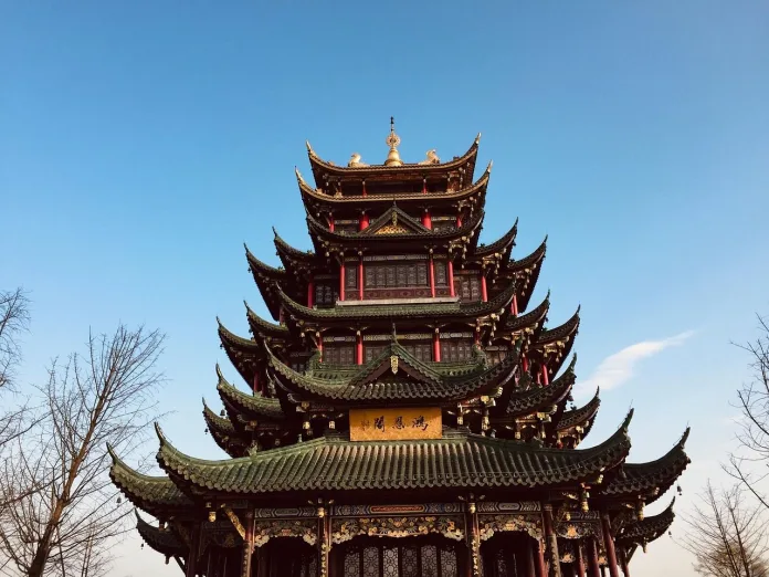 china-chongqing-pagoda Pagoda din Chongqing
