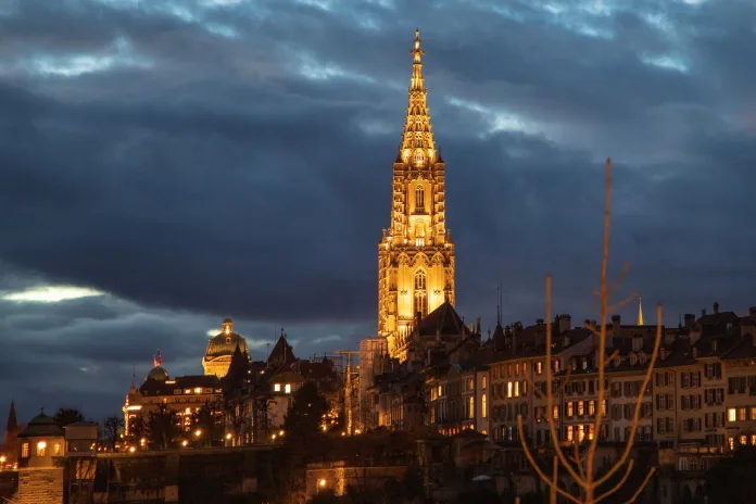 berna-muenster Muenster, Berna, noaptea