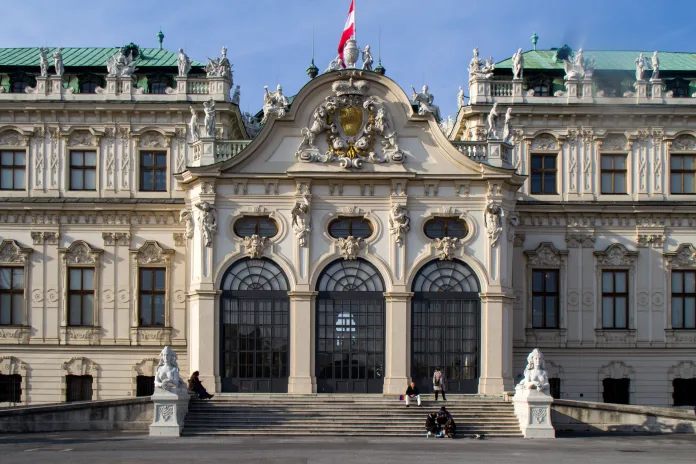viena-castel-belvedere Castelul Belvedere, Viena