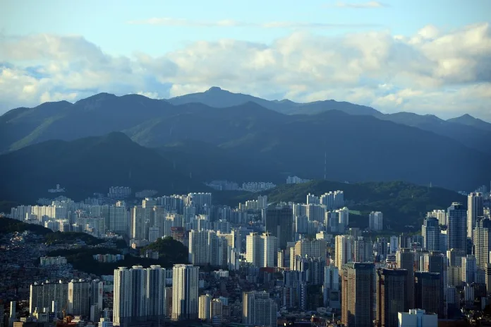 coreea-de-sud-busan-munti Busan, Coreea de Sud