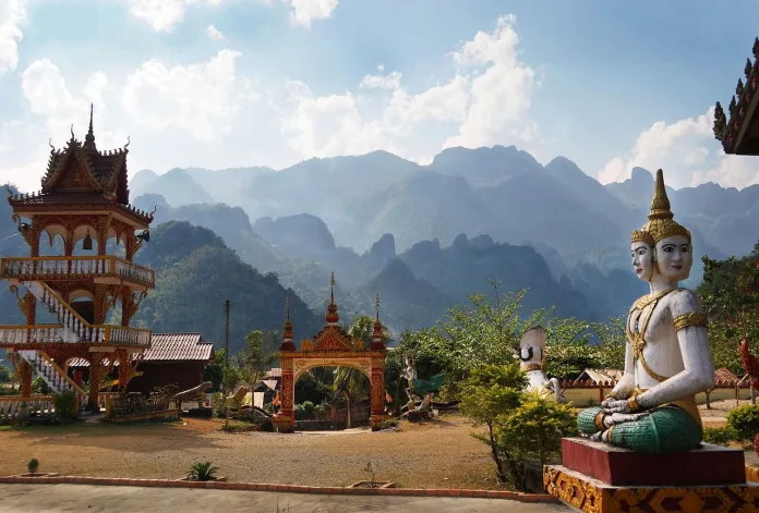 laos-templu Templu din Laos