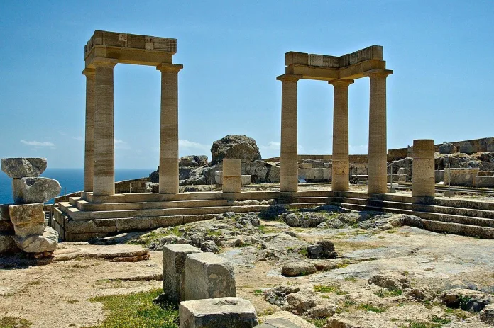 rhodos-ruine-antice Ruine antice din Rhodos