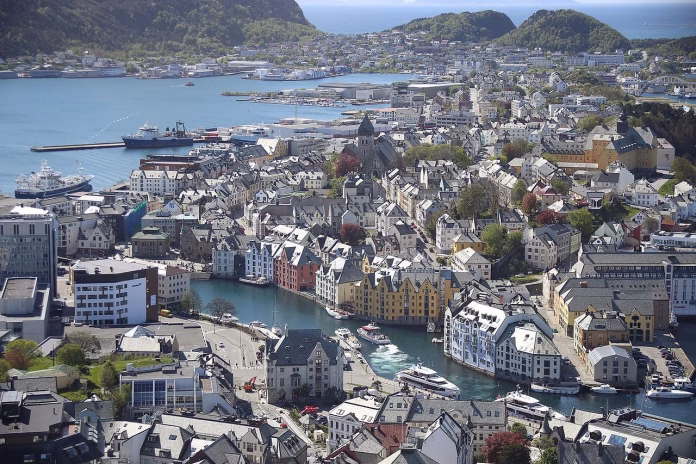 norvegia-alesund Alesund, Norvegia